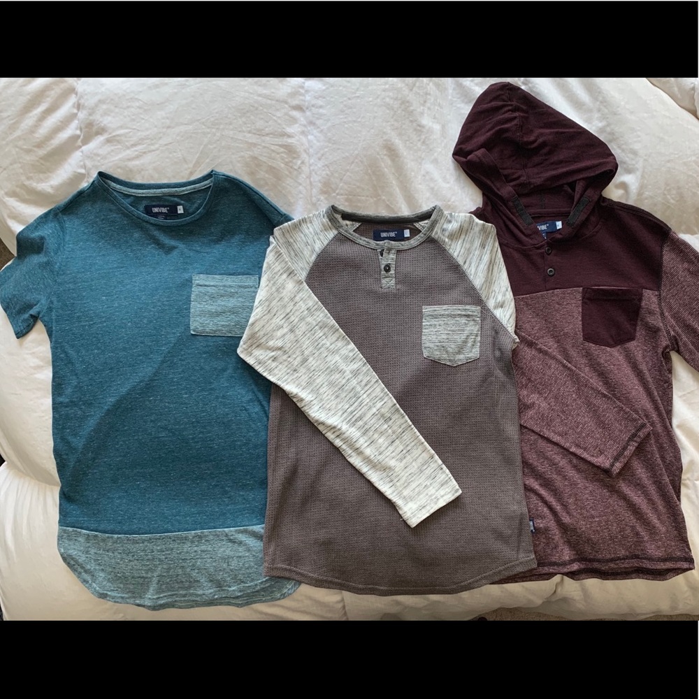 3 Boys Shirts Bundle